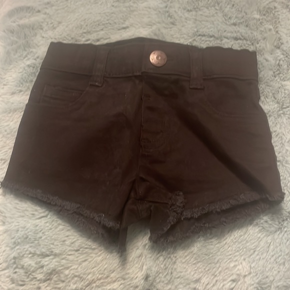 Toddler Shorts Oshkosh pink & denim has tags, Granimal black no tags never worn - Picture 5 of 8